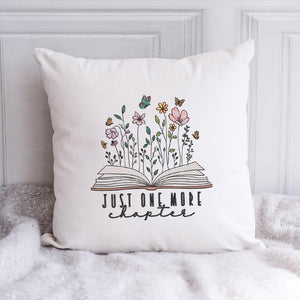 Just One More Chapter Embroidery Pattern Design