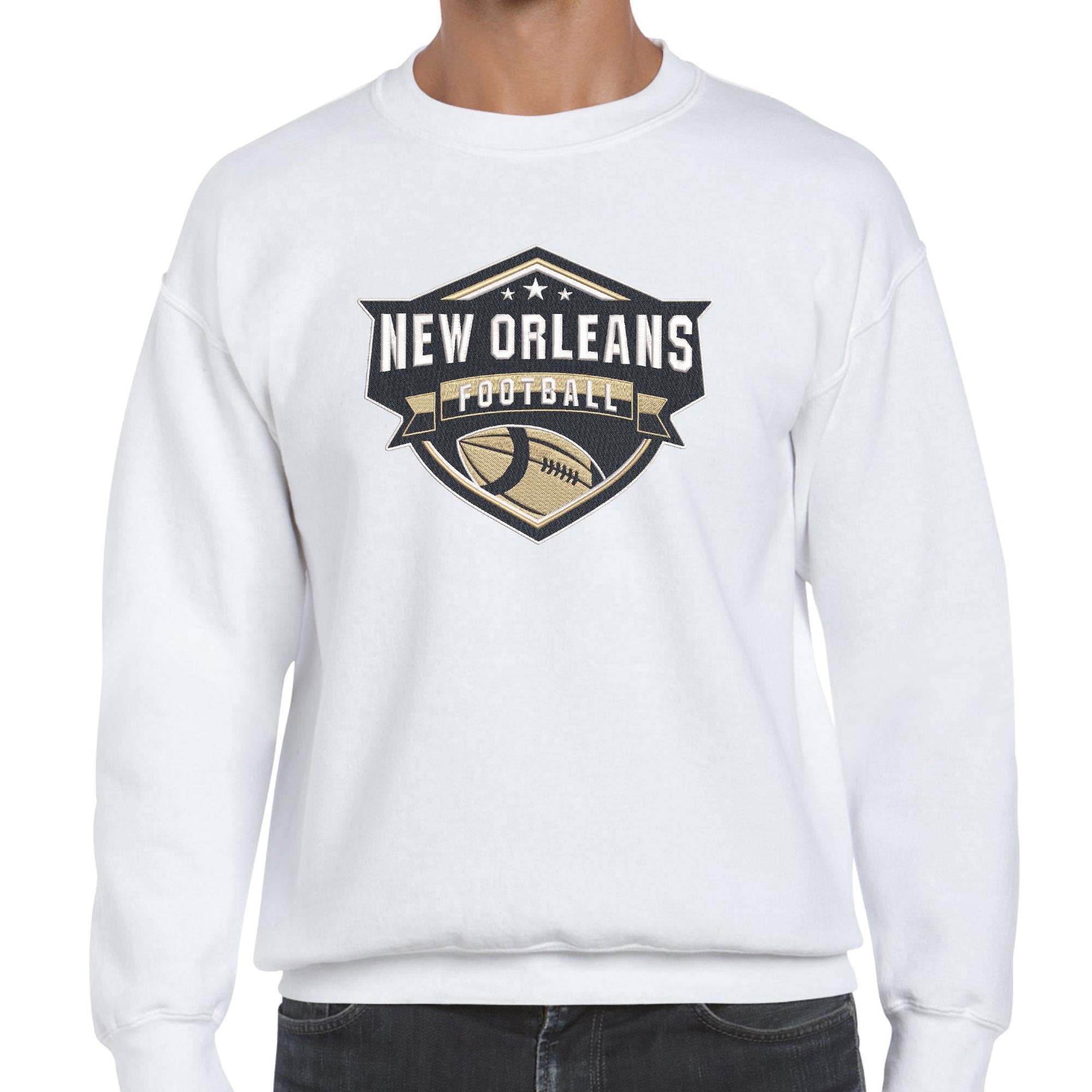 New Orleans Football Embroidery Design Machine File Download