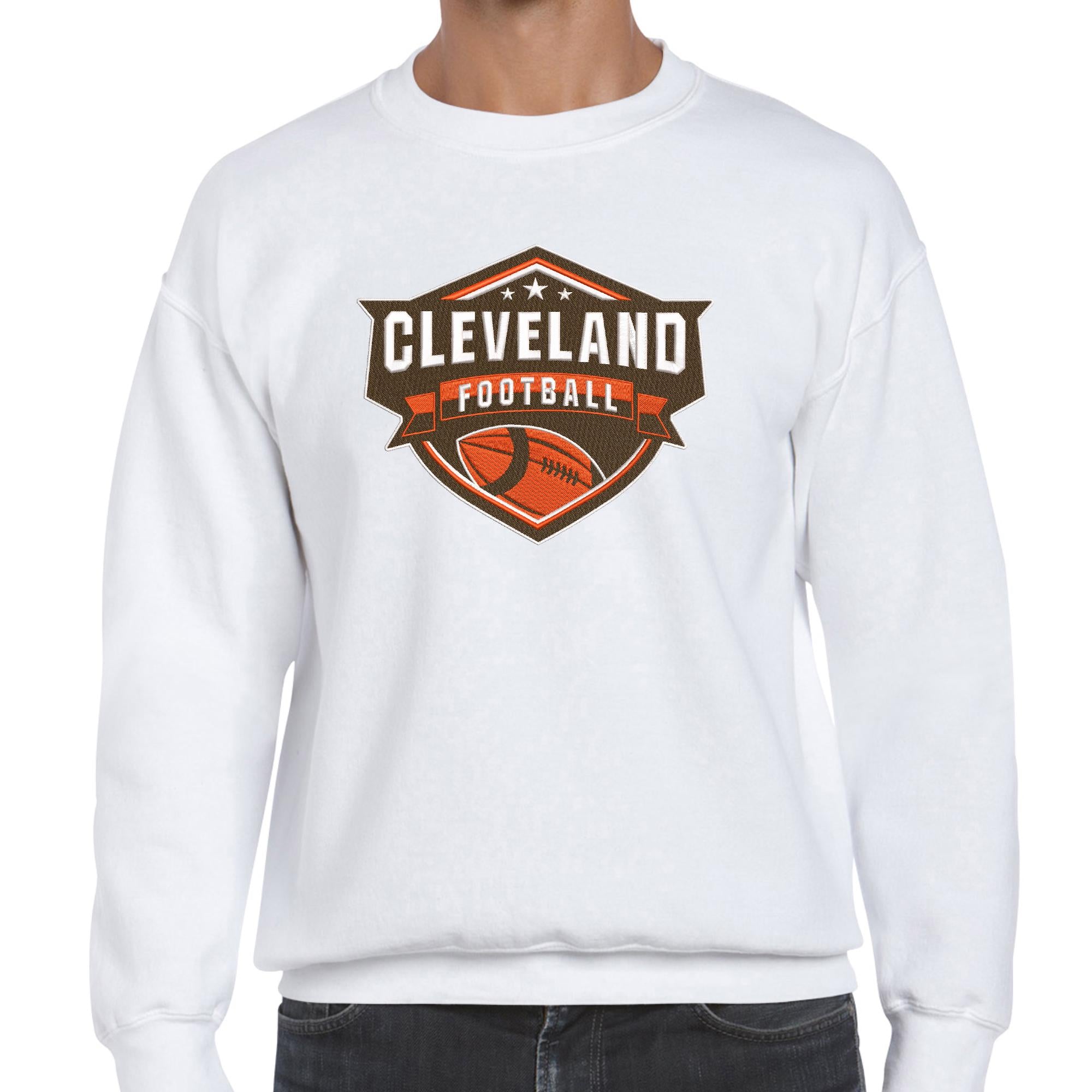 Cleveland Football Embroidery Design Machine File Download