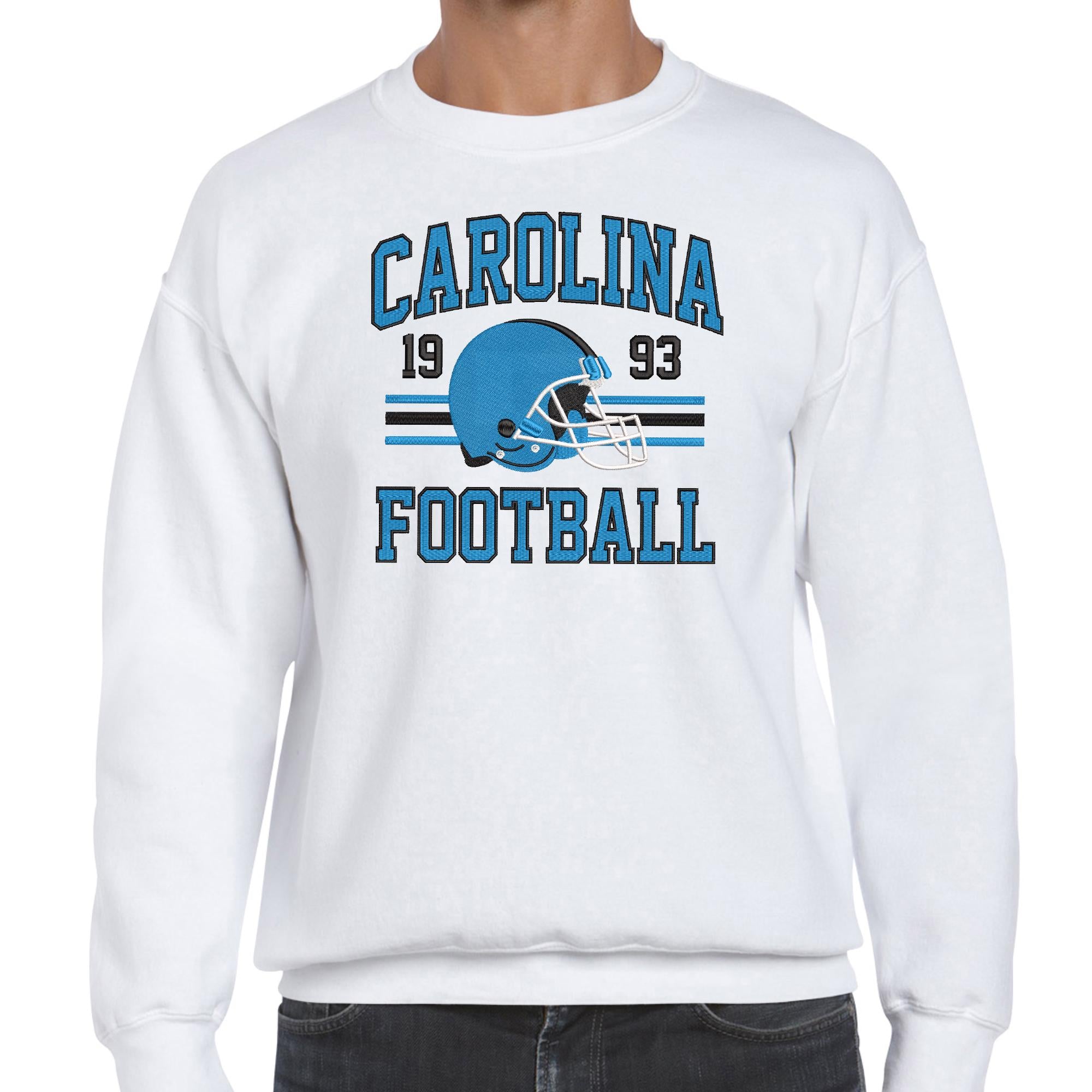 Carolina Football Embroidery Design Helmet Sports Logo