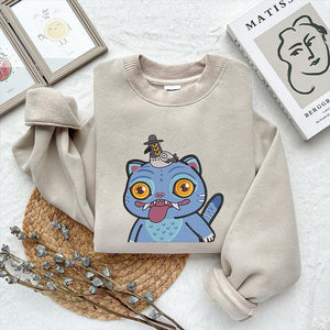 Tiger Bird Demon Hunter Embroidery Design Pattern