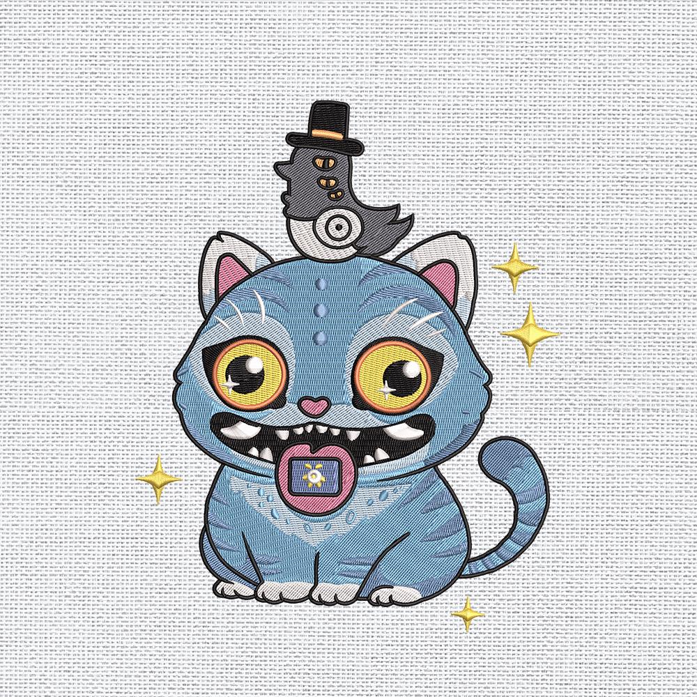 Kpop Demon Hunter Embroidery Pattern Design