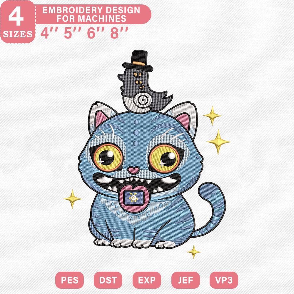 Kpop Demon Hunter Embroidery Pattern Design