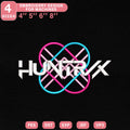 KPop Demon Hunters Embroidery Design Pattern