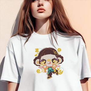 Zoey Chibi Kpop Embroidery Pattern Design