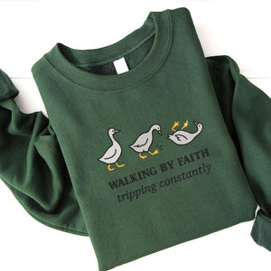 Funny Goose Christian Embroidery Design PES DST JEF VP3 - ThredViora