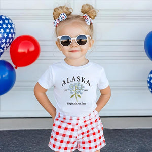 Alaska Flower Forget Me Not Embroidery Design