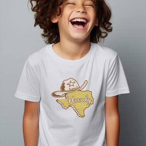 Texas Embroidery Design Cowboy Hat Outline Machine File