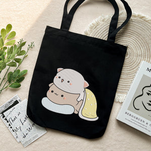 Kawaii Cat Couple Embroidery Design Machine File