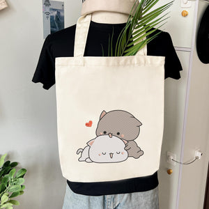Kawaii Cat Couple Embroidery Design Machine File