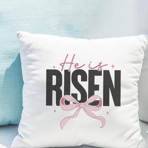 He Is Risen Easter Embroidery Design PES DST EXP JEF - ThredViora
