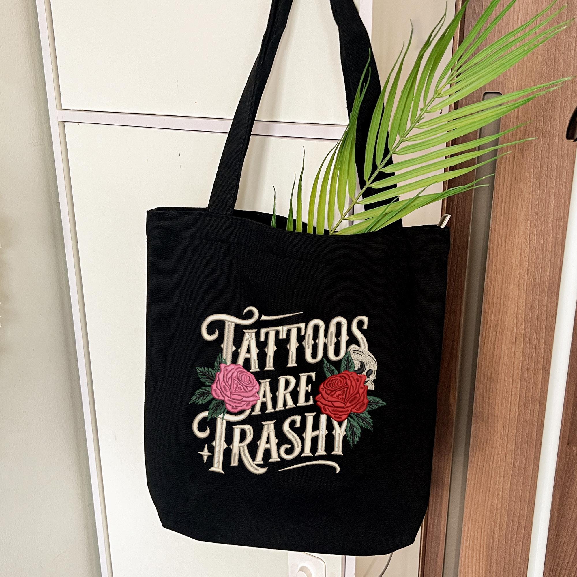 Tattoos Embroidery Design Sarcastic Funny Grunge