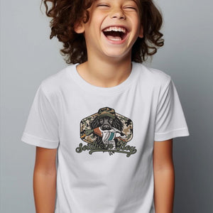 Duck Dog Embroidery Design Camo Hunting Retriever Mallard