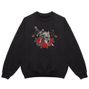 Knight Helmet Embroidery Design Fantasy Character Armor