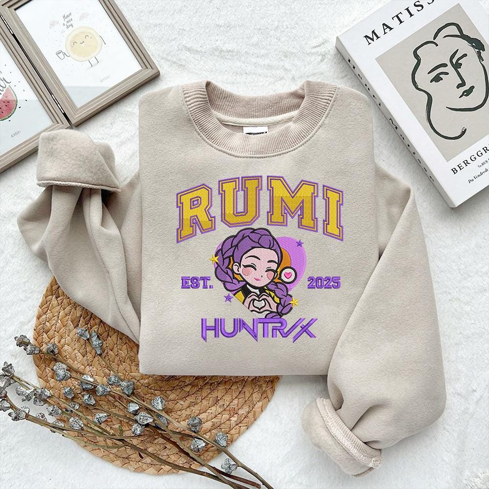 Anime Girl Rumi Embroidery Pattern Files