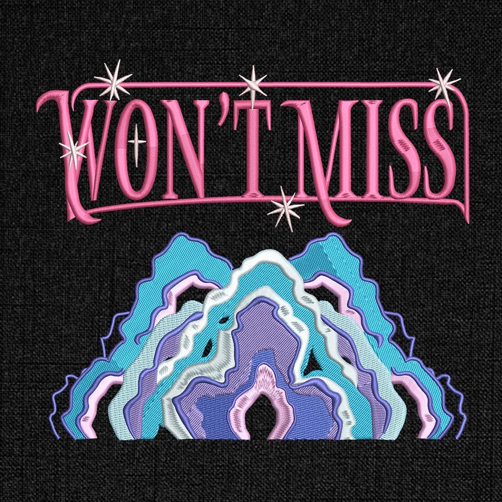 Mira Kpop Hunter Embroidery Design Files