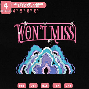 Mira Kpop Hunter Embroidery Design Files