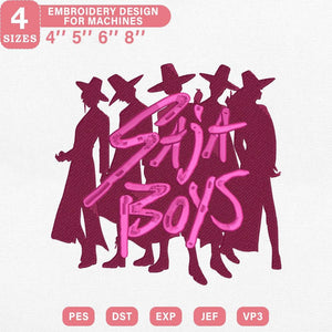 Saja Boys Kpop Embroidery Pattern Files