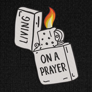Prayer Lighter Embroidery Pattern PES DST EXP JEF VP3 - ThredViora