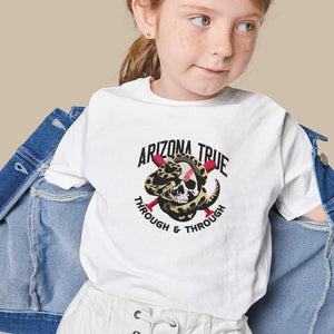 Arizona Baseball Embroidery Design Skull Sports