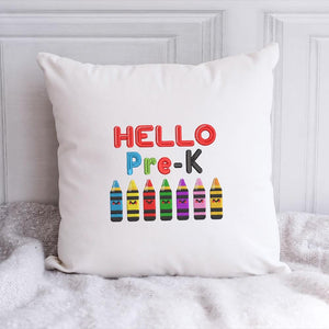 Pre-K Rainbow Embroidery Design Pattern