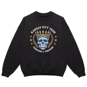 Kansas City Baseball Embroidery Design Skull Machine