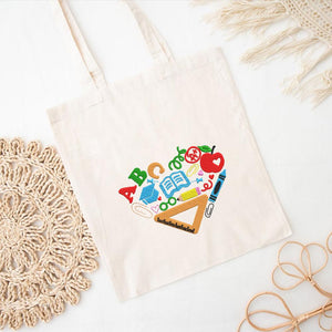 Teacher Heart Embroidery Pattern Instant Download