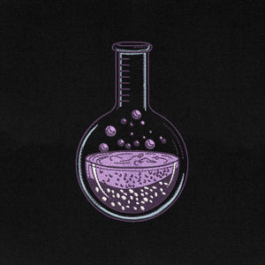 Science Flask Embroidery Design Instant Download