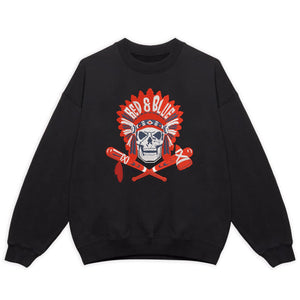Atlanta Baseball Embroidery Design Skull Sports Machine