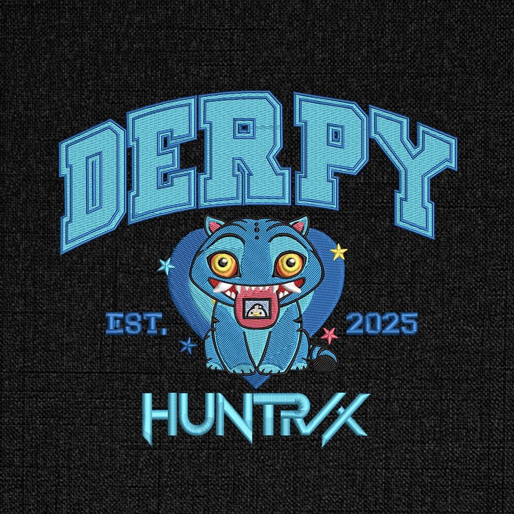 Derpy Monster Embroidery Pattern Files