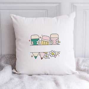 Teacher Pencil Daisy Embroidery Design Pattern