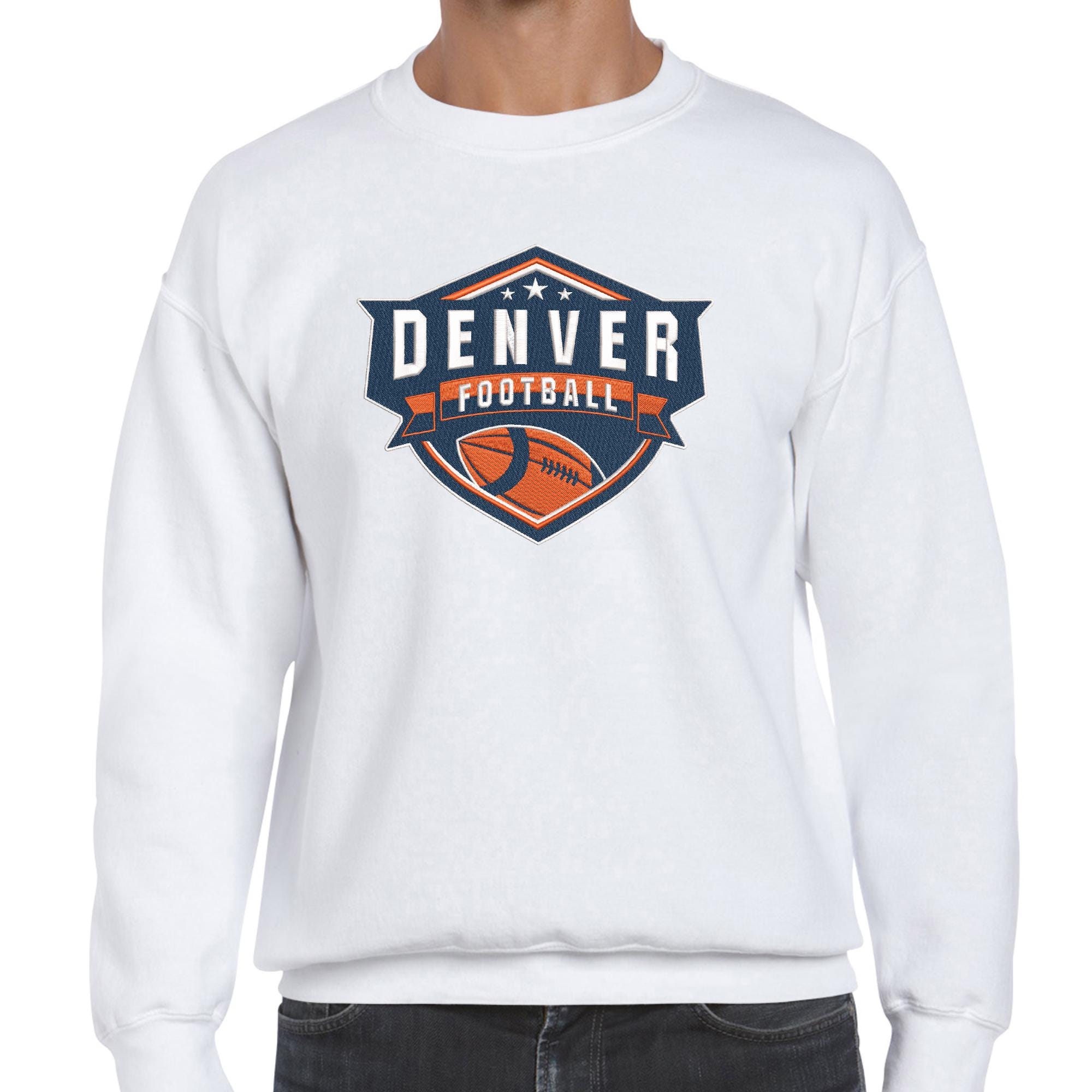 Denver Football Embroidery Design Machine File Download