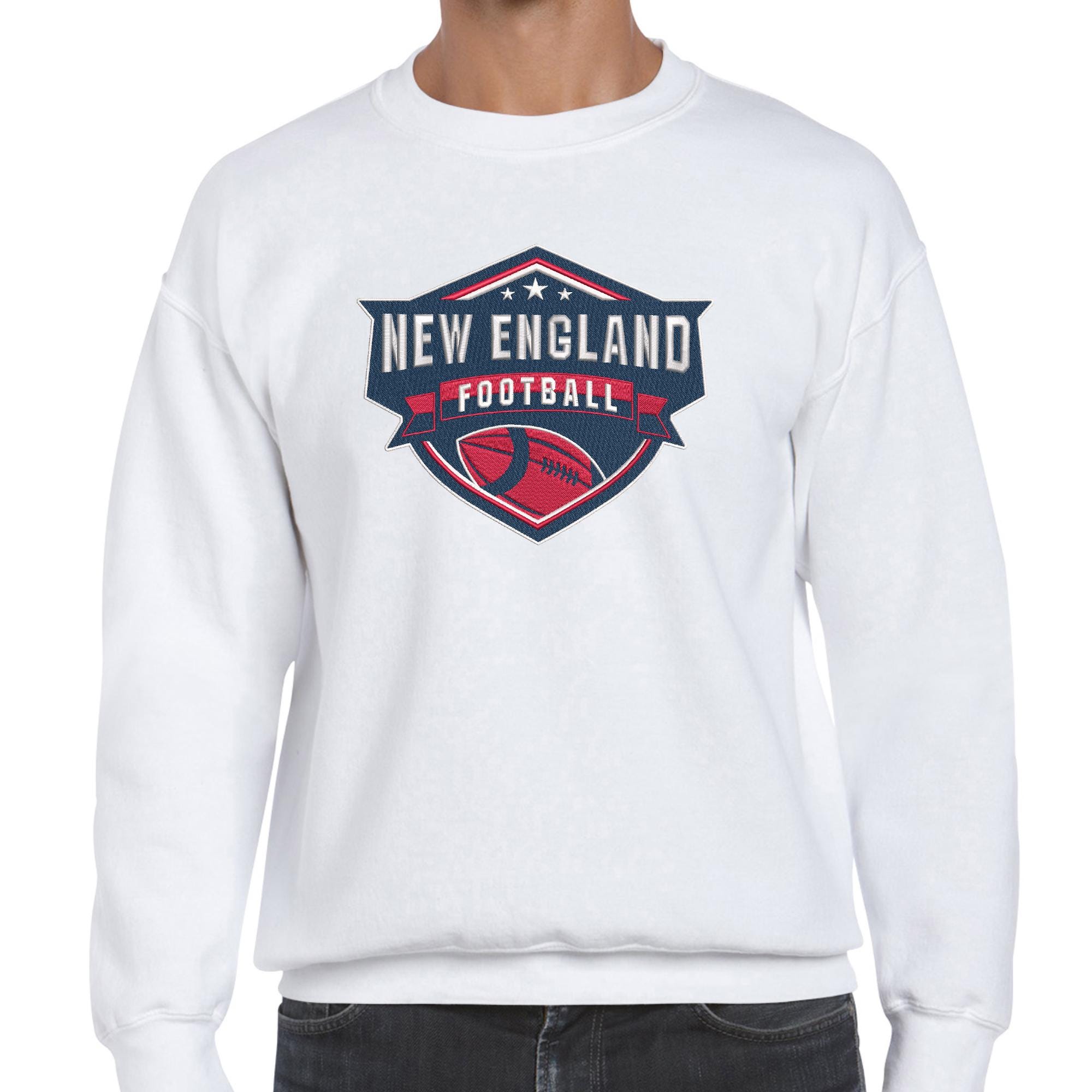 New England Football Embroidery Design Machine File Download
