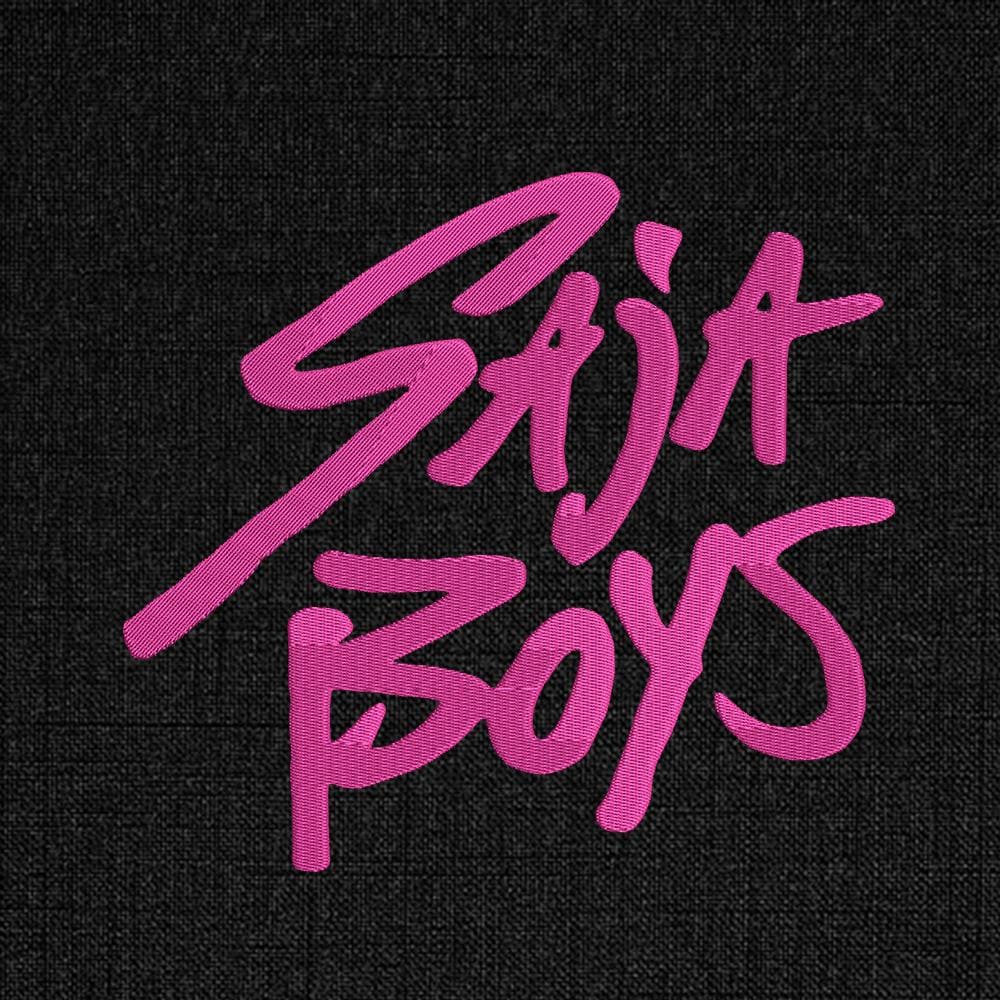 Saja Boys Graffiti Embroidery Design Pattern