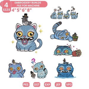 Kpop Demon Hunter Embroidery Design Bundle