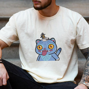 Tiger Bird Demon Hunter Embroidery Design Pattern