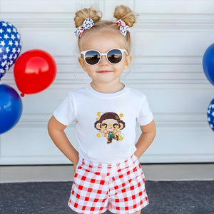 Zoey Chibi Kpop Embroidery Pattern Design