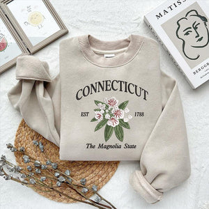 Connecticut Flower Mountain Laurel Embroidery Design
