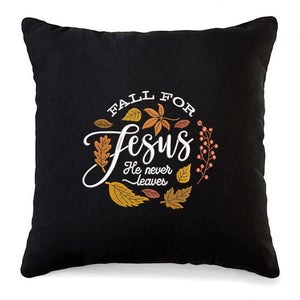 Fall For Jesus Embroidery Design PES DST EXP JEF VP3 - ThredViora