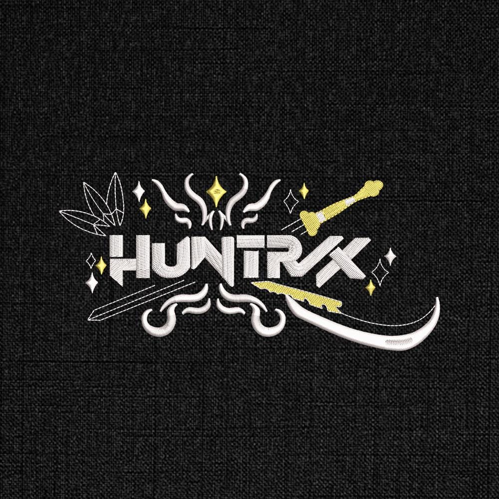 Kpop Demon Hunters Embroidery Pattern Design