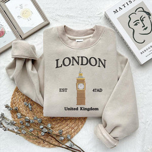 London Landmark Embroidery Design Big Ben UK