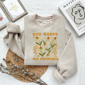 God's Promise Daisy Embroidery Design - PES DST EXP JEF VP3 - ThredViora