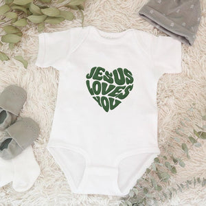 Jesus Loves You Heart Embroidery Pattern PES DST JEF VP3 - ThredViora