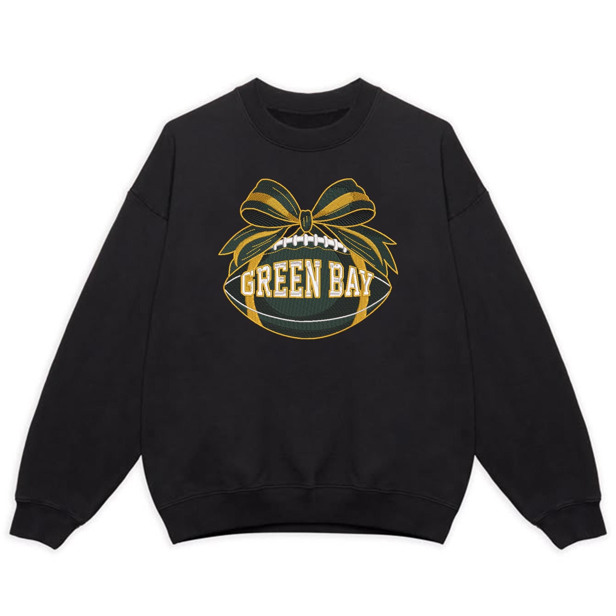 Green Bay Football Embroidery Design Sports Logo Machine File