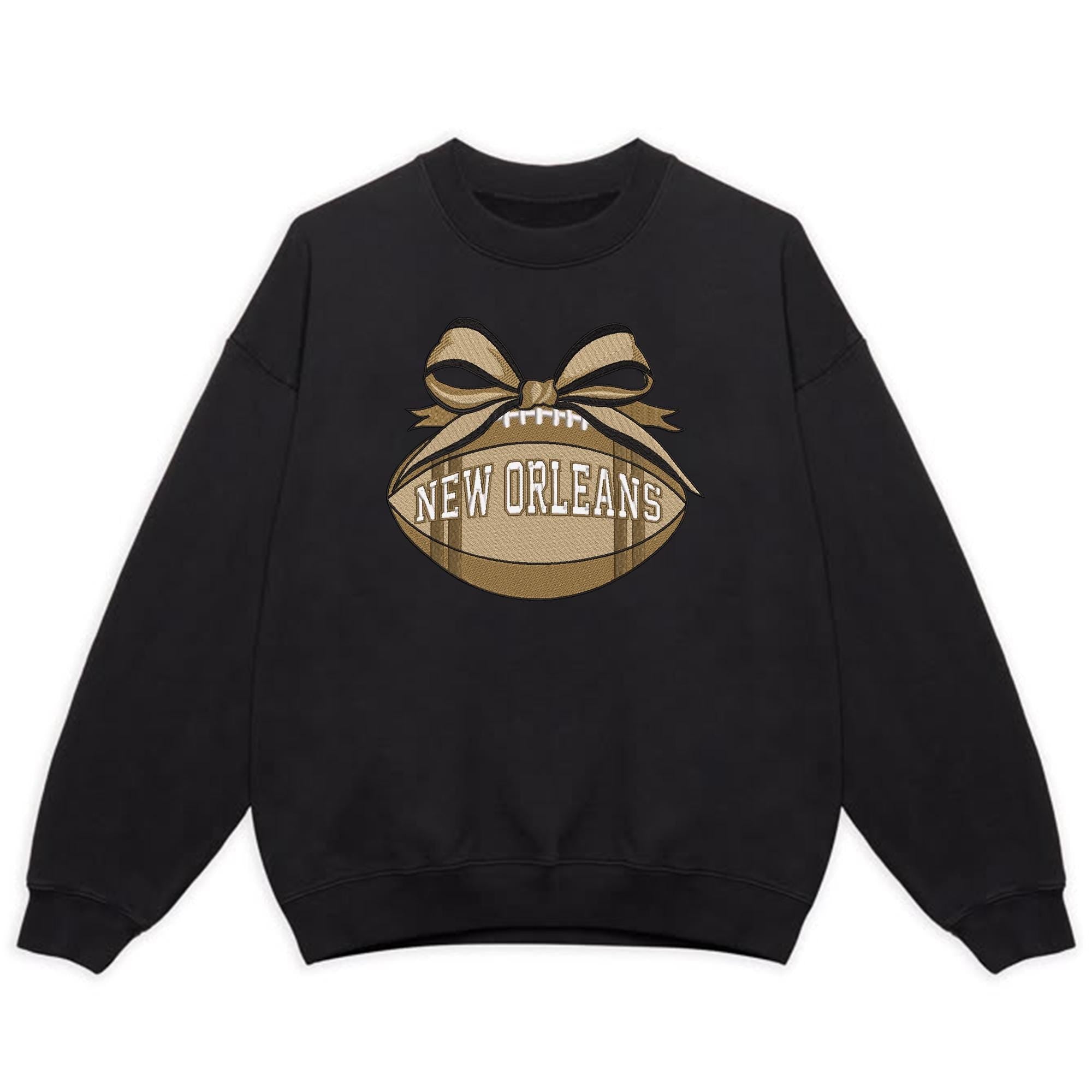 New Orleans Football Embroidery Design Sports Logo Machine File