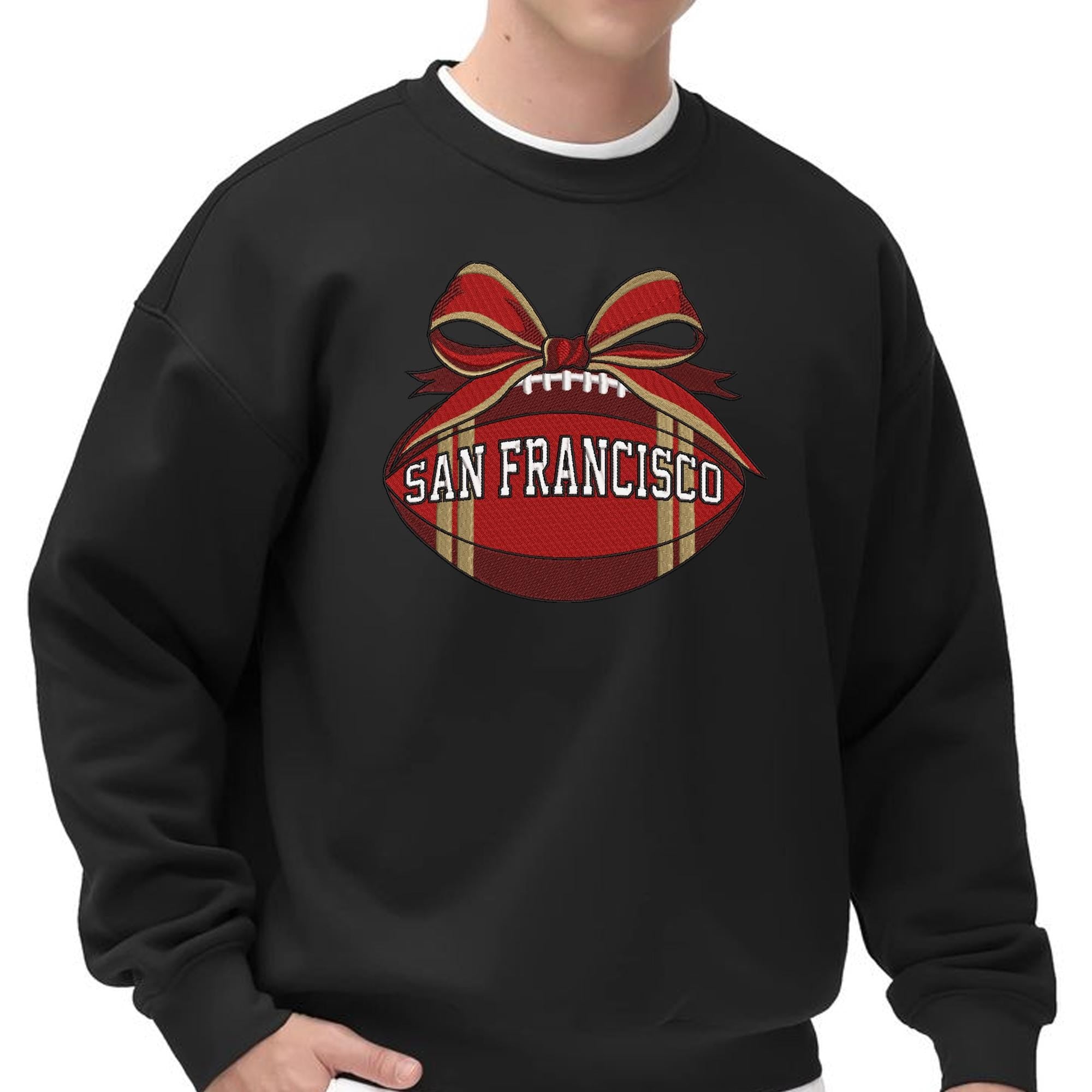 San Francisco Football Embroidery Design Logo Machine File