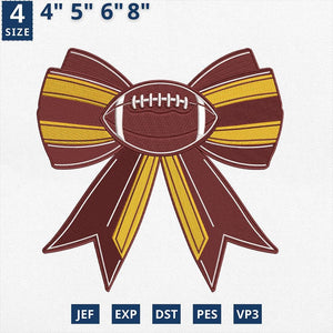 Washington Football Embroidery Design Machine File Download