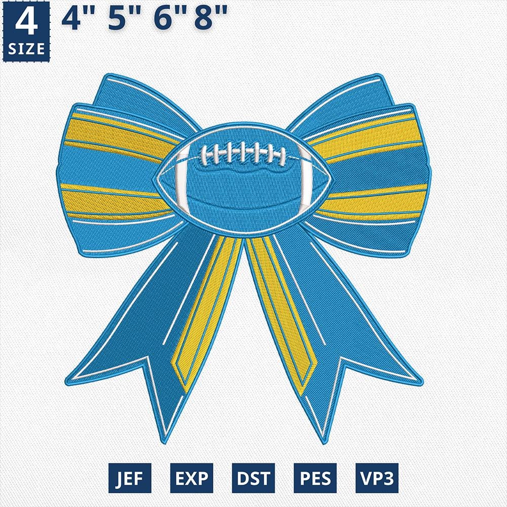 Los Angeles Football Embroidery Design Machine File Download