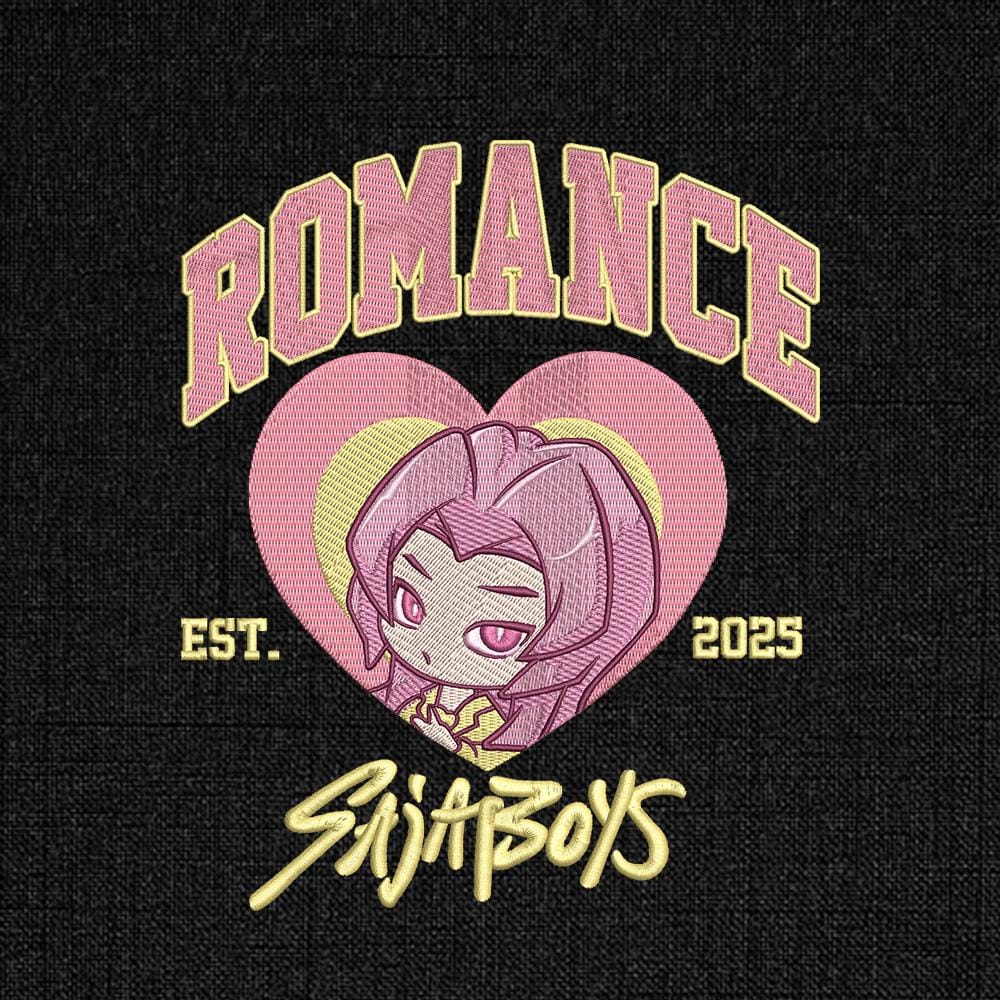 Kpop Boy Band Embroidery Pattern Design