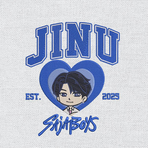 Saja Boys Kpop Embroidery Pattern Design